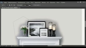 Как создать коллаж интерьера с нуля в Фотошопе