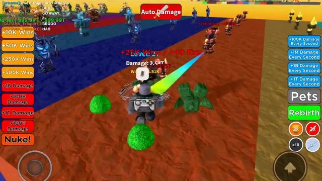 easy grinding method in Roblox | but every second you get +1 damage смотреть онлайн