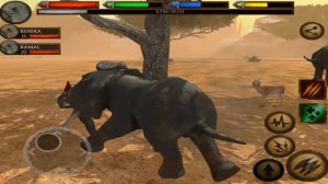 Elephant VS Lion, Cheetah, Hyena, Angry Savanna, Ultimate Savanna Simulator