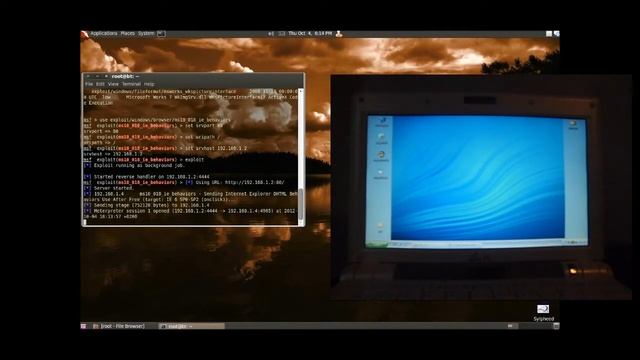 Hacking my netbook with Windows XP SP3 via IE6 смотреть онлайн