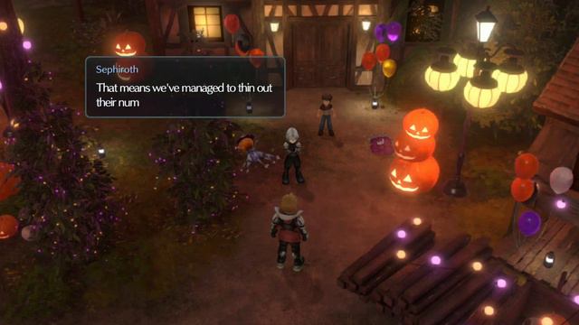 Final Fantasy VII Ever Crisis] Android] Halloween Event Pumpkin Fest Story