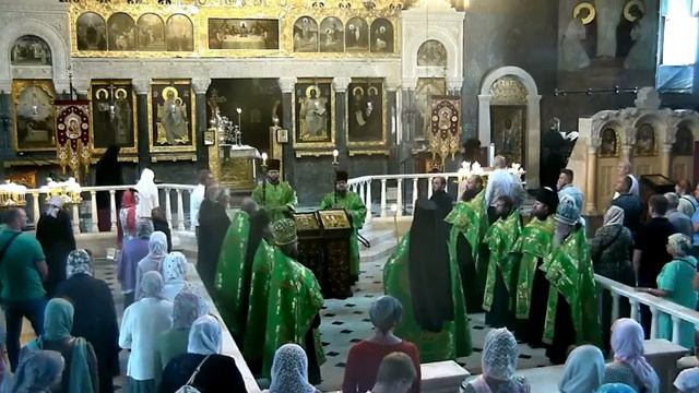 Память прмчч. Феодора и Василия Печерских: полиелей и акафист смотреть онлайн