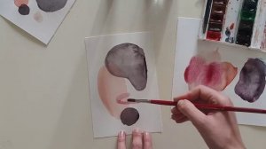 Рисуем акварельную абстракцию легко и просто!