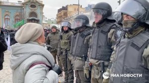 Обстановка на протестах в Киеве