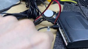 PF-PS600-8 как работает видео парктроник на 8 датчиков с камерой