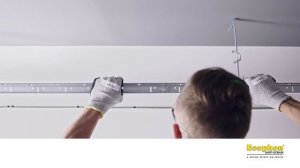 Ecophon Focus™ Lp 1200x600 mm 1200x300 mm installation