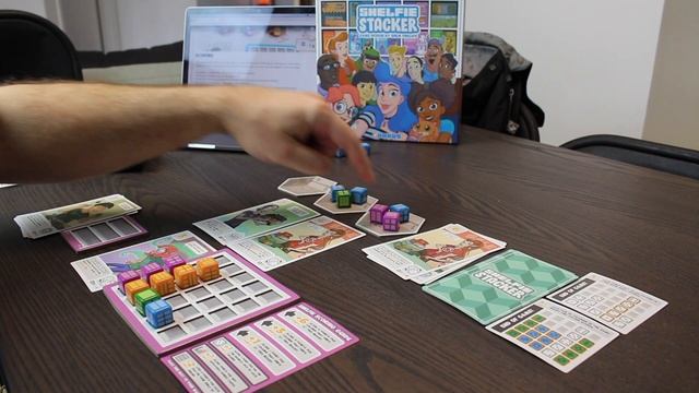 Shelfie Stacker Kickstarter Solo Play Through