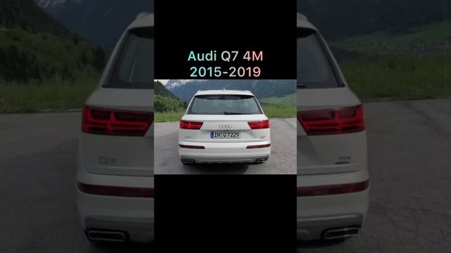 Audi Q7 and Q8 evolution #audi #auditop #audisport #audiq7 #audiq8 #evolution #like #subscribe