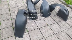Подкрылки которые подходят для установки на Фольксваген Гольф 2