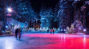 ЛЕСНОЙ КАТОК В ОХТА ПАРКЕ | САНКТ
ПЕТЕРБУРГ І