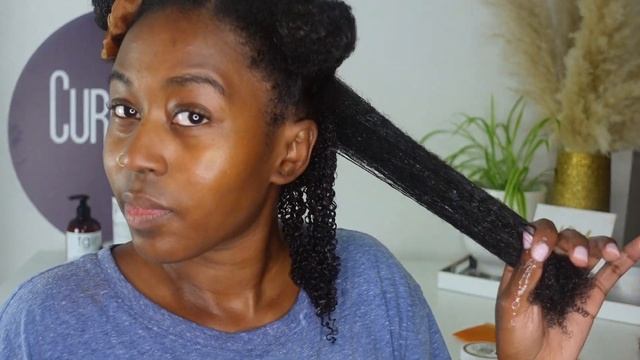 I Coloured My Type 4 Hair | Wash & Go Tutorial смотреть онлайн