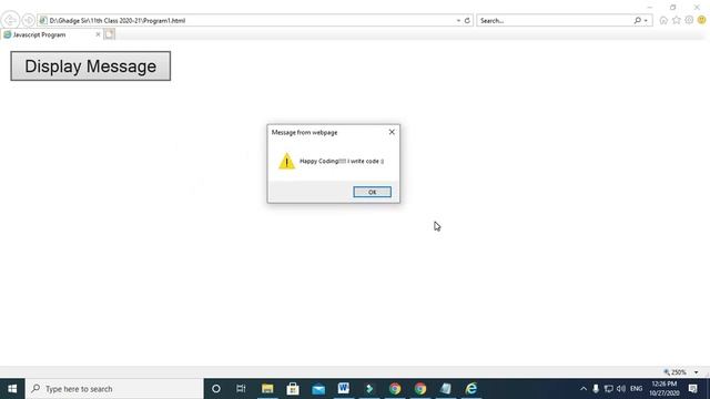 Event Handling concept & features of Javascript || Javascript series Part - 10
