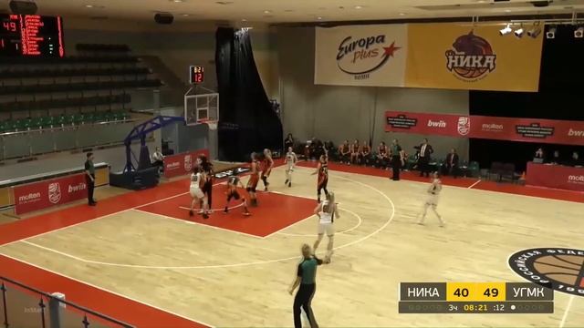 Лучшие моменты команды НИКА (Сыктывкар) в матче против УГМК (Екатеринбург) смотреть онлайн