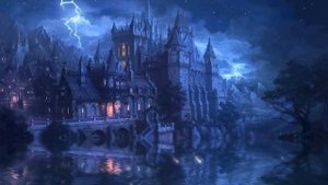 футаж замок