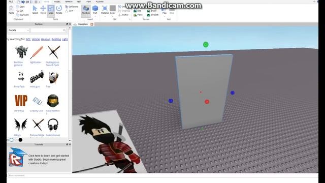Уроки по Roblox Studio #2 Спрайт и тонкости
