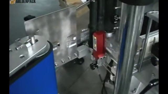 Автоматический аппликатор этикеток YM510 нанесение этикеток на канистры 10л