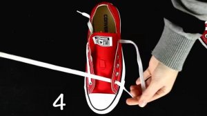 6 оригинальных и стильных вариантов шнуровки обуви.