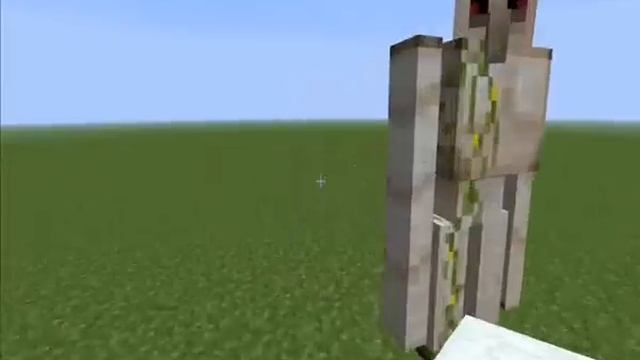 Как сделать големов в Minecraft(от доктора Гаджета)