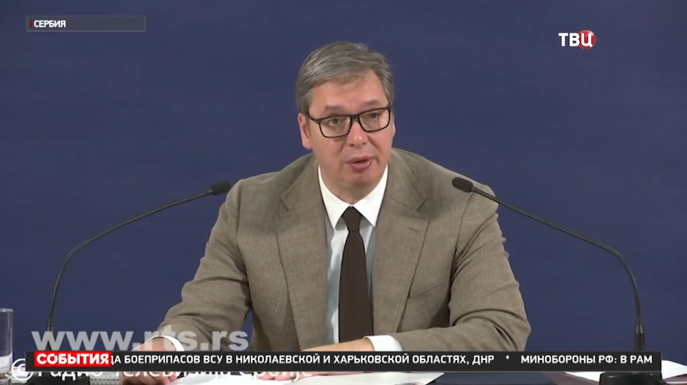 Вучич поблагодарил Россию за поддержку в ситуации с Косово / События на ТВЦ