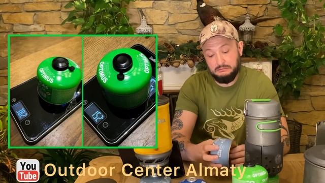 Определение расхода газа , сравнение разных систем приготовления пищи Optimus,JetBoil, Kovea смотреть онлайн