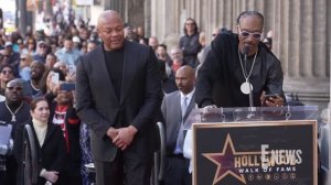 Eminem REUNITES With Snoop Dogg and 50 Cent At Dr. Dre’s Walk Of Fame Ceremony | E! News