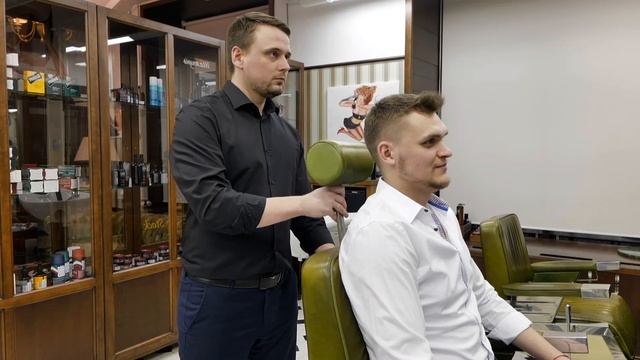 Мужская стрижка и бритье в барбершопе. Новосибирск смотреть онлайн