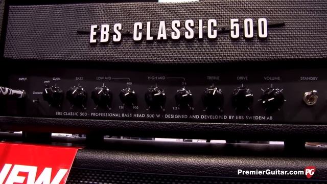 NAMM '14 - EBS Sweden Classic 500, ClassicLine 210 & Fuzzmo Demos смотреть онлайн