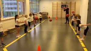 Физкультурное занятие детей Старшей группы детского сада