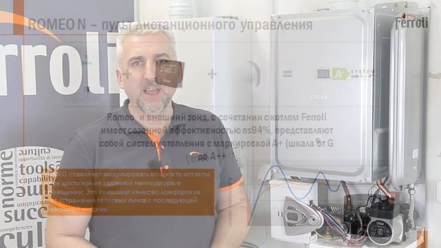 Котел газовый настенный Ferroli Vitabel