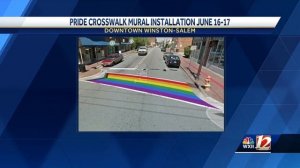 City of Winston-Salem to install Pride mural in downtown