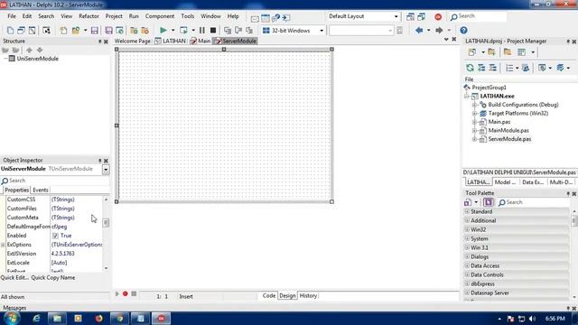 Part 4. Unibutton berwarna dengan css pada Framework unigui delphi. Tutorial Delphi Bahasa Indonesi