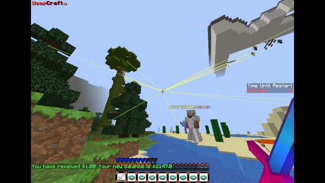 Minecraft 1.7.2/1.7.5 Hacked Client Weepcraft / Kill Aura Showcase смотреть онлайн