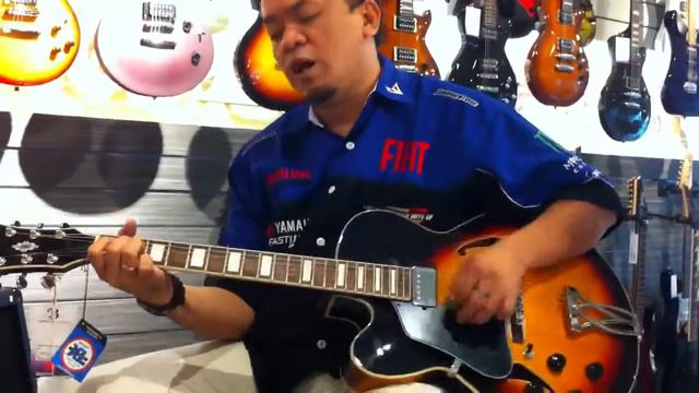 Testing ibanez artcore af75 lefthand смотреть онлайн