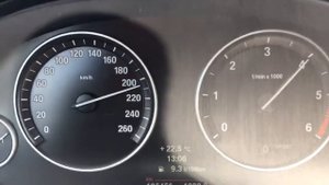 Разгон BMW F10 520d 0-220