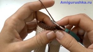 Мастер класс Кукла Амигуруми Школьница // Наташка Первоклашка // Часть 2 // Вязаная кукла крючком