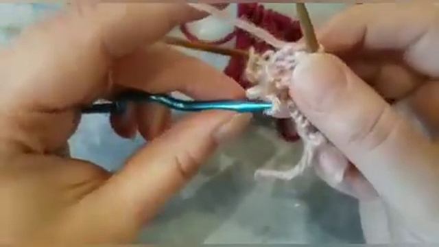 Узор спицами "Косичка". смотреть онлайн