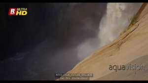 The Augrabies Falls, "place of great noise" | UltraHD Stock Footage.