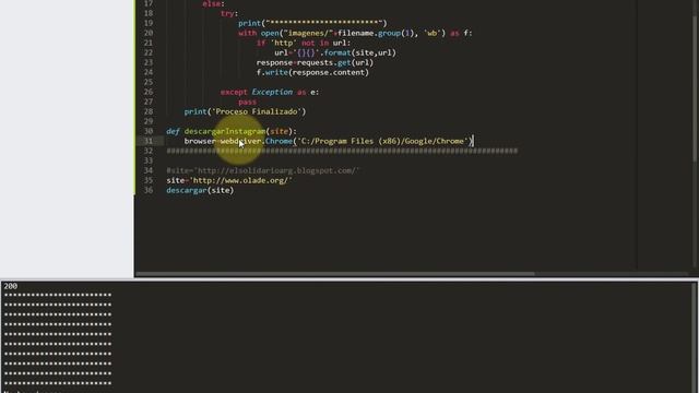 WEB SCRAPING usando Python, descargar imágenes de Instagram. Explicado Fácilmente смотреть онлайн