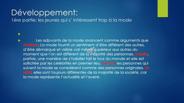 production écrite expliquée en arabe شرح باللغة العربية لانشاء حول الموضة смотреть онлайн