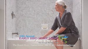 Walk-in or Slide-in Tubs  - Early Bird Home Show 2022