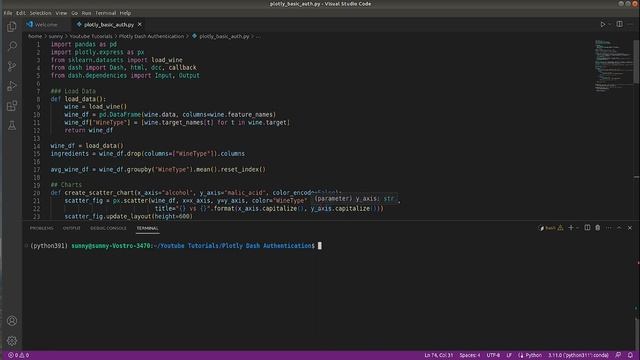 Basic Authentication for Plotly-Dash Dashboard / Web App ?? | Login ??