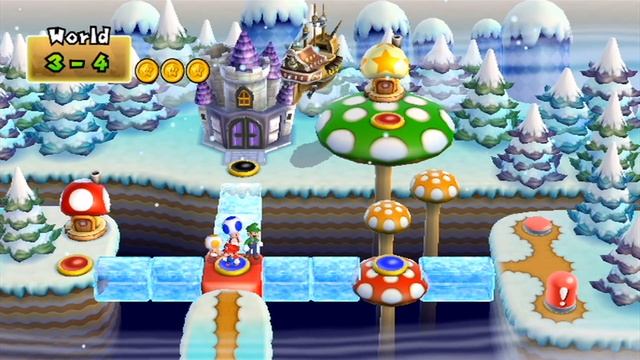 New Super Mario Bros Wii - Part 9: World 3 Bouncy Balls! - GoofGroup Co-op Lets Play смотреть онлайн