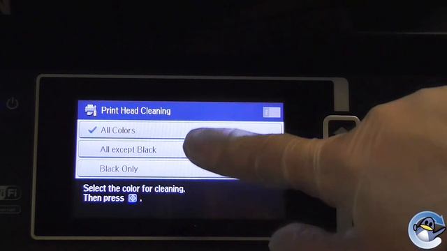 How to run a print head cleaning cycle on your Epson Workforce printer смотреть онлайн