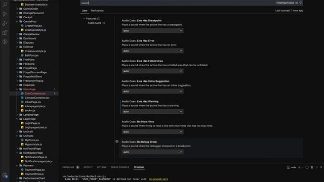 How to Turn Off Annoying Sounds in VS Code | Visual Studio Code Tips for Developers