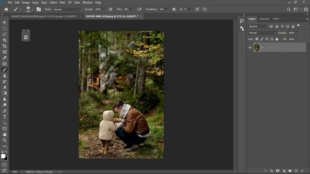 Editing with action Photoshop and Overlays смотреть онлайн