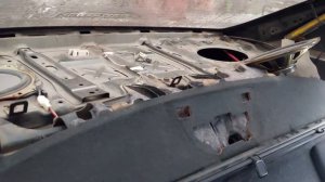 ТОЙОТА КАМРИ 30 замена задних динамиков в полке Урал АК-М