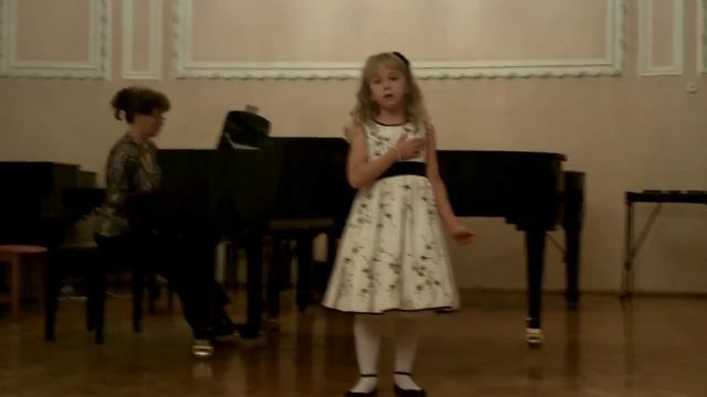 Прекрасное исполнение. Романс Настеньки. Марьяна Зобач (8 лет)