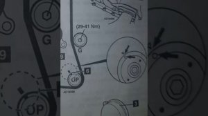 MITSUBISHI GRANDIS 2.4 УСТАНОВКА ЗАЖИГАНИЯ МЕТКИ ГРМ