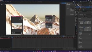 Compositing в Blender | ноды Glare и RGB Curves