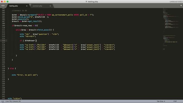 Creating your own poll in Wordpress Finale (part 4 in our database series) смотреть онлайн